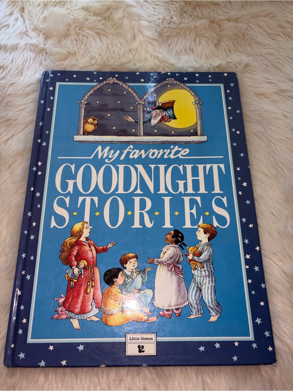 hardcover children's book My Favorite Goodnight Stories